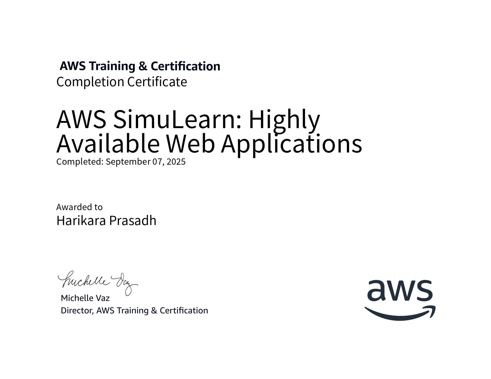 Highly Available Web Applications