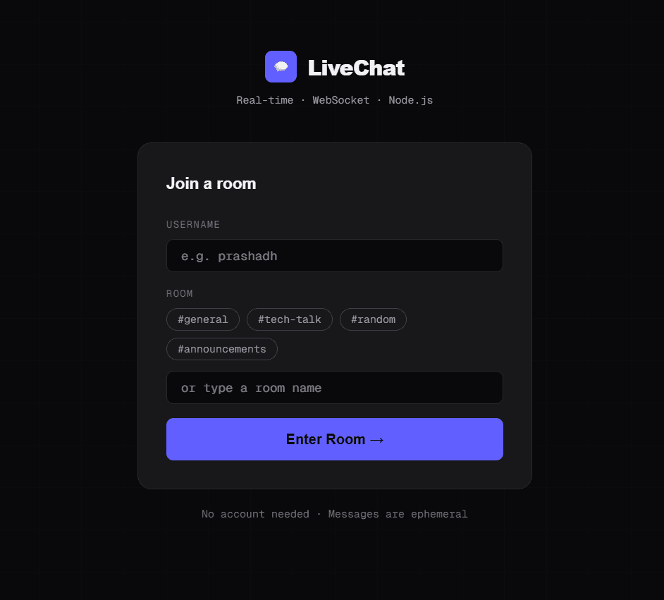 ChatLine – Real-Time Chat App